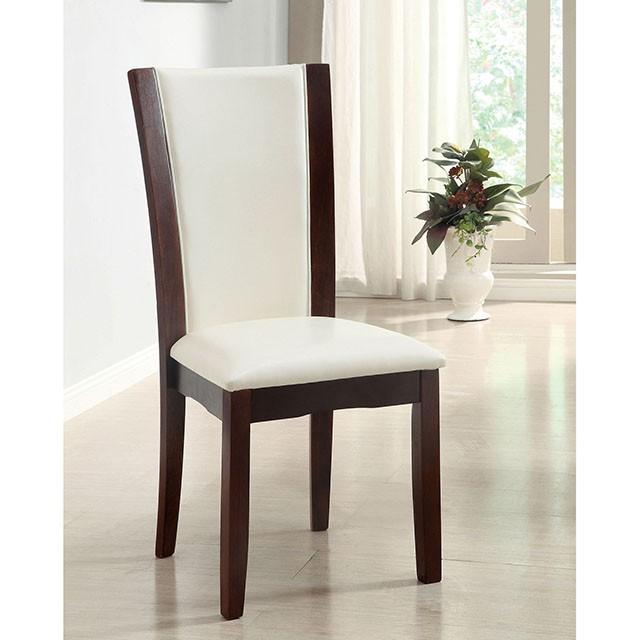 Manhattan I Brown Cherry Dining Table - U&U Home Budget Furniture (Carteret, NJ)
