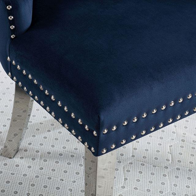 JEWETT Chair, Blue (2/CTN) - U&U Home Budget Furniture (Carteret, NJ)