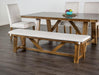 Losone Bench w/ Cushion - U&U Home Budget Furniture (Carteret, NJ)
