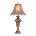 Selma Beige/Gold Table Lamp (2/CTN) - U&U Home Budget Furniture (Carteret, NJ)