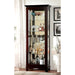 LUDDEN Dark Walnut Curio - U&U Home Budget Furniture (Carteret, NJ)