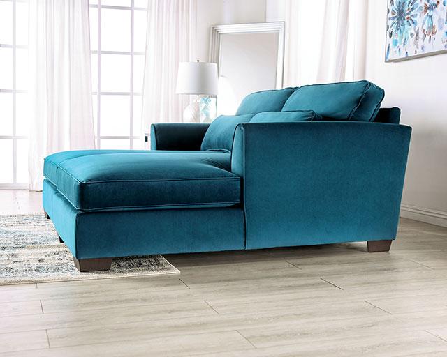 PEREGRINE Sectional, Teal - U&U Home Budget Furniture (Carteret, NJ)