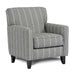 POCKLINGTON Accent Chair, Paisley - U&U Home Budget Furniture (Carteret, NJ)