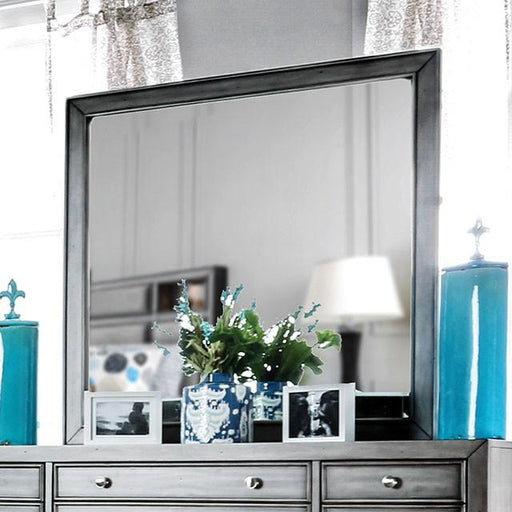 DAPHNE Gray Mirror - U&U Home Budget Furniture (Carteret, NJ)