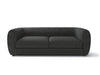 VERDAL Sofa, Black - U&U Home Budget Furniture (Carteret, NJ)
