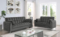 LUPIN Chair, Dark Gray - U&U Home Budget Furniture (Carteret, NJ)