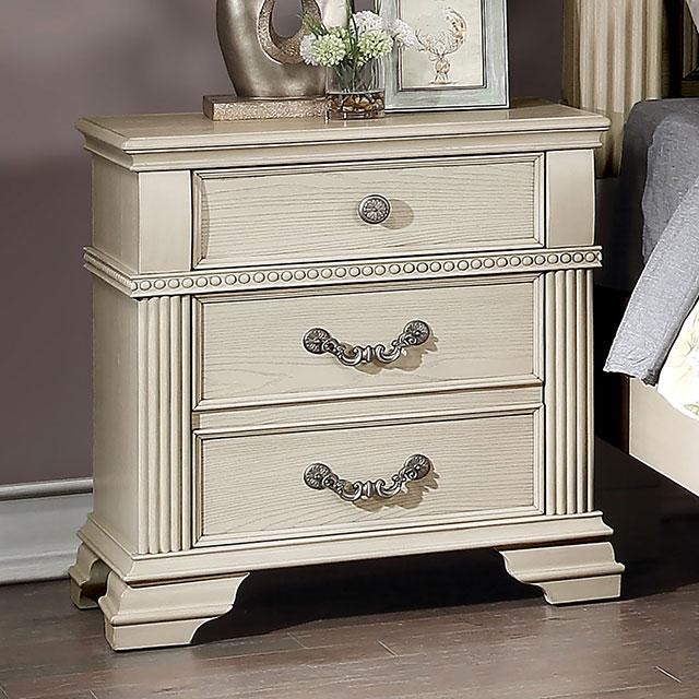 PAMPHILOS Night Stand - U&U Home Budget Furniture (Carteret, NJ)