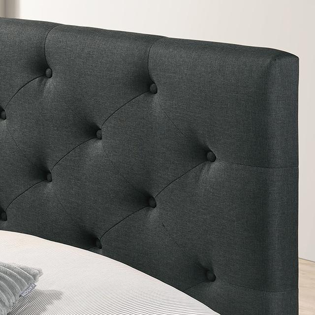 SYBELLA Cal.King, E.King, Queen, Full, & Twin Bed, Beige - U&U Home Budget Furniture (Carteret, NJ)