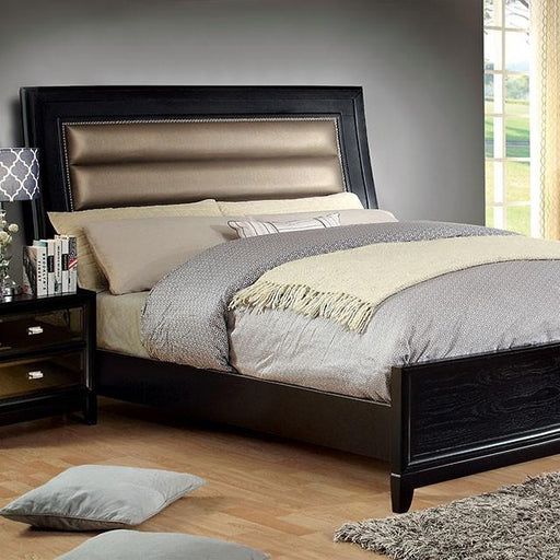 Golva Bed Cal.King & E.King - U&U Home Budget Furniture (Carteret, NJ)