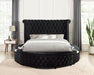 Delilah Cal.King & E.King Bed - U&U Home Budget Furniture (Carteret, NJ)
