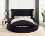 Delilah Cal.King & E.King Bed - U&U Home Budget Furniture (Carteret, NJ)