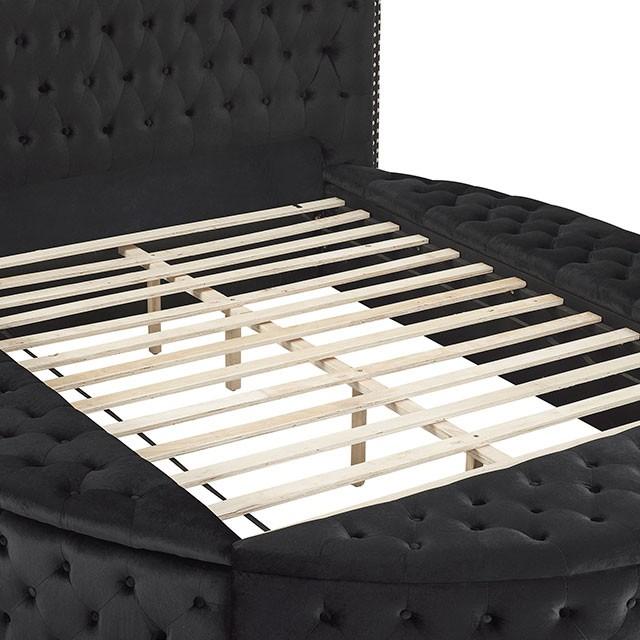 Delilah Cal.King & E.King Bed - U&U Home Budget Furniture (Carteret, NJ)