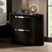 Osterley Nightstand Black - U&U Home Budget Furniture (Carteret, NJ)