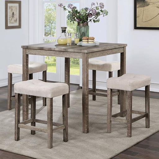 Torrean 5 Pc. Counter Ht. Set - U&U Home Budget Furniture (Carteret, NJ)
