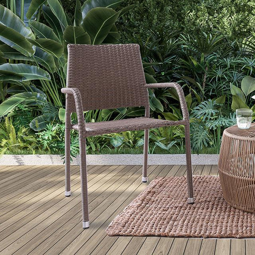 Elani Stacking Chair (2/STACK) - U&U Home Budget Furniture (Carteret, NJ)