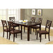 Weston 5 & 7 Piece Counter Ht. Table Set - U&U Home Budget Furniture (Carteret, NJ)