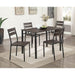 Westport 5 & 7 Piece Dining Table Set - U&U Home Budget Furniture (Carteret, NJ)