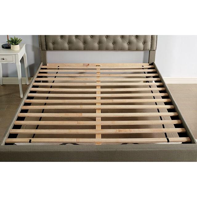 Aubree Cal.King & E.King Bed - U&U Home Budget Furniture (Carteret, NJ)