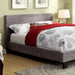 Winn Park Cal.King, E.King, Twin, & Full Bed Chrome, Gray, Brown, & Chrome - U&U Home Budget Furniture (Carteret, NJ)