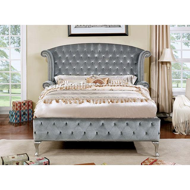 Alzire Black & Gray Dresser - U&U Home Budget Furniture (Carteret, NJ)