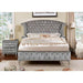 Alzir Night Stand Gray - U&U Home Budget Furniture (Carteret, NJ)