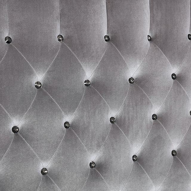 Alzir Gray Night Stand - U&U Home Budget Furniture (Carteret, NJ)