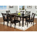 Springhill 7 Pc. Dining Table Set - U&U Home Budget Furniture (Carteret, NJ)
