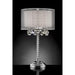 30"H Table Lamp, Hanging Crystal - U&U Home Budget Furniture (Carteret, NJ)