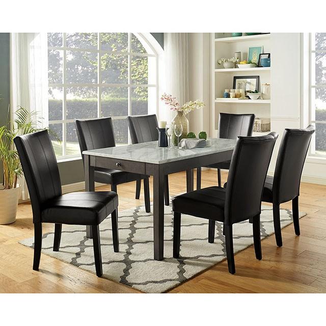 Abia Dining Table - U&U Home Budget Furniture (Carteret, NJ)