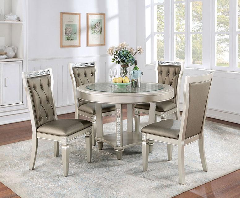 Adelina Dining Table Set - U&U Home Budget Furniture (Carteret, NJ)