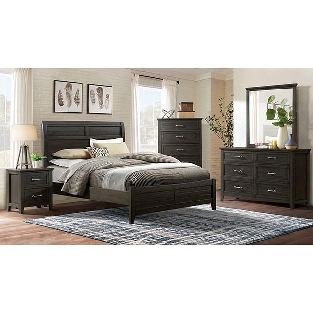 ALAINA Cal.King, Queen, & Esatren King Bed - U&U Home Budget Furniture (Carteret, NJ)