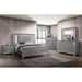 Alanis Light Gray Cal.King, E.King, & Queen Bed - U&U Home Budget Furniture (Carteret, NJ)