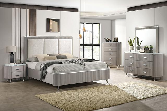 Aldridge Queen & E.King Bed - U&U Home Budget Furniture (Carteret, NJ)