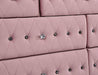 Zohar Bed Black & Pink - U&U Home Budget Furniture (Carteret, NJ)