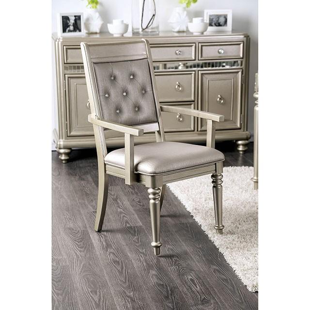 Xandra Arm Chair (2/Ctn) - U&U Home Budget Furniture (Carteret, NJ)