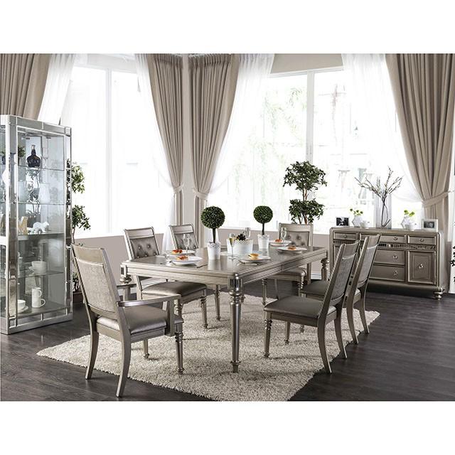 Xandra Arm Chair (2/Ctn) - U&U Home Budget Furniture (Carteret, NJ)
