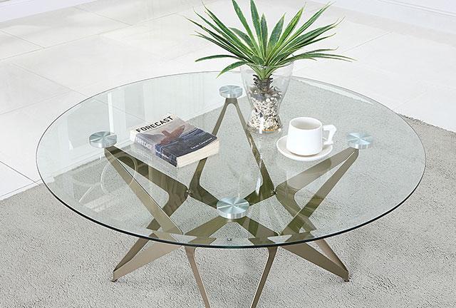 ALVISE Coffee Table - U&U Home Budget Furniture (Carteret, NJ)