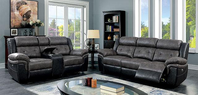 BROOKDALE Power Motion Loveseat - U&U Home Budget Furniture (Carteret, NJ)