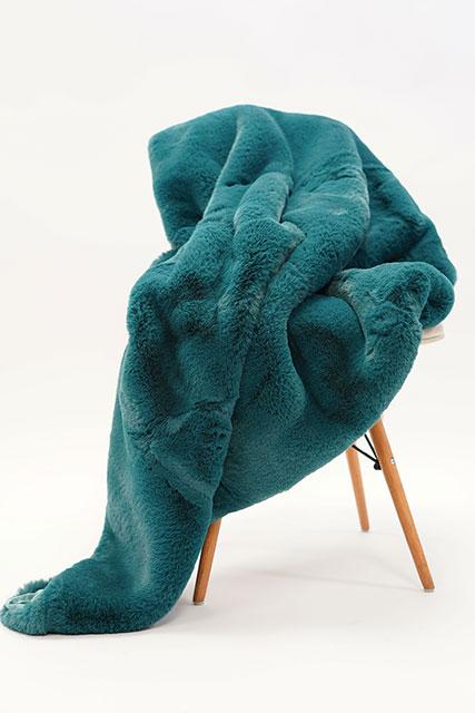 Caparica Throw Blanket - U&U Home Budget Furniture (Carteret, NJ)