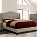 Carly Cal.King, E.King, Full, & Queen Bed Grey & Brown - U&U Home Budget Furniture (Carteret, NJ)