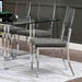 Casper Chrome Side Chair (2/CTN) - U&U Home Budget Furniture (Carteret, NJ)