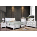 Castor Brown Cherry Queen, E.King, & Cal.King Bed - U&U Home Budget Furniture (Carteret, NJ)