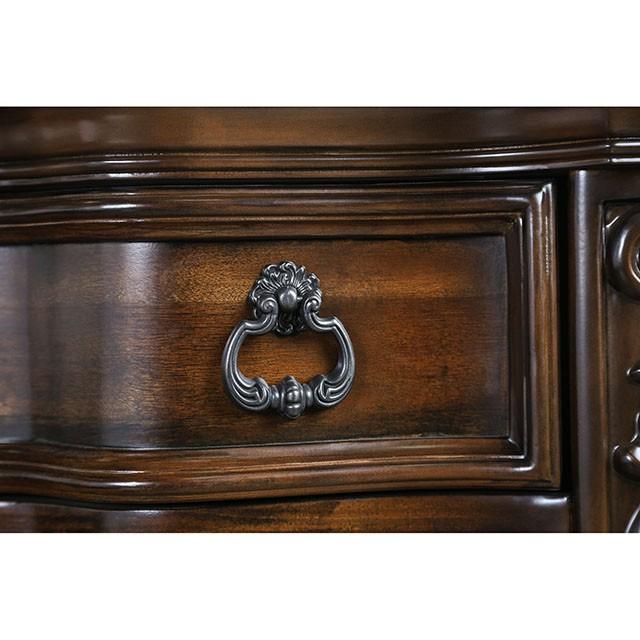 Arcturus Brown Cherry Dresser - U&U Home Budget Furniture (Carteret, NJ)