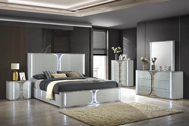 Cleburne Queen Bedroom Set - U&U Home Budget Furniture (Carteret, NJ)
