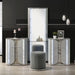 Cleburne Vanity Set with Stool - U&U Home Budget Furniture (Carteret, NJ)