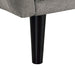 Aristide Futon Sofa Grey & Brown - U&U Home Budget Furniture (Carteret, NJ)