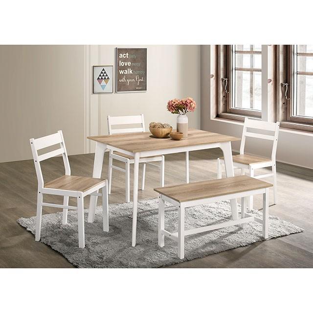 Debbie 5 Pc. Dining Table Set - U&U Home Budget Furniture (Carteret, NJ)