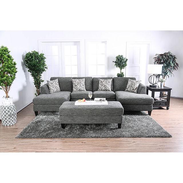 Right Chaise DISABLED 5 19 Lowry - U&U Home Budget Furniture (Carteret, NJ)
