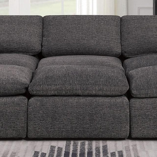 Armless Chair Joel - U&U Home Budget Furniture (Carteret, NJ)