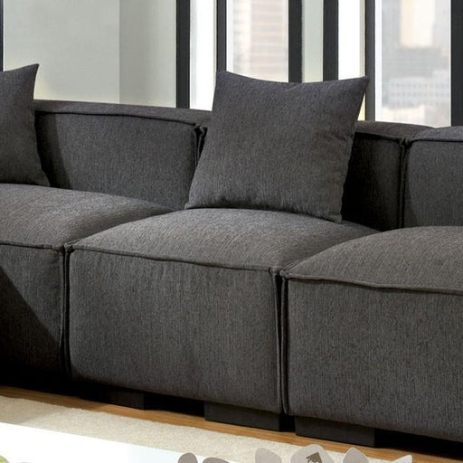 Armless Chair Langdon - U&U Home Budget Furniture (Carteret, NJ)